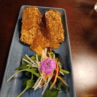 Crispy Tofu and peanut satay sauce 😋 at Khu Khu CBD in Auckland