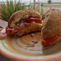 Toasted sandwich  at Otra Cosa in Huanchaco