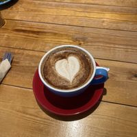 chai latte with oat milk  at Social Fabric Café in Dublin