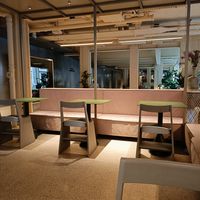 Good space to work at Frequency Coffee in London