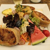 Vegane Krautkrapfen at Conditorei Café Gerlach in Oberstdorf