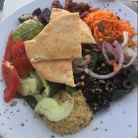 vegan salad at Cafe Fresco in Lagos