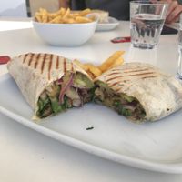 Vegan Wrap at Cafe Fresco in Lagos