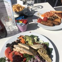 Our meals at Cafe Fresco in Lagos