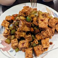 Kung Pao tofu at Asian Sakae in Westminster