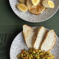   at Belle's Beach Bar in San Juan