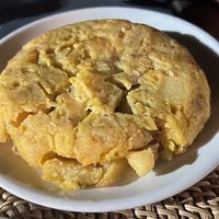 Tortilla - so yummy!!   at Belle's Beach Bar in San Juan