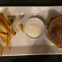   at Belle's Beach Bar in San Juan