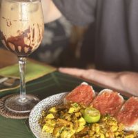   at Belle's Beach Bar in San Juan