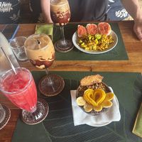   at Belle's Beach Bar in San Juan