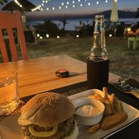  at Belle's Beach Bar in San Juan