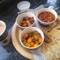 Vegan all day breakfast at Urban Chai in Cambridge