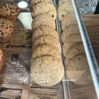Vegan oat cookies   at Pan Merced in Santiago
