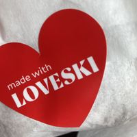 Cute packaging   at Loveski Marin in Larkspur