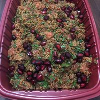 Armenian ‘Itch’ salad at Karaz Restaurant  in Abu Dhabi
