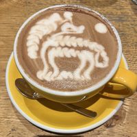 Best latte art I’ve ever receivedd  at Slake Coffee House in Lyon