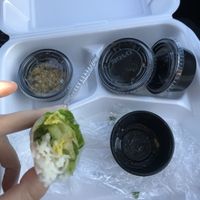 Fresh veggie spring roll   at Siam Cuisine in Anchorage