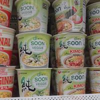 Vegan ramen at Park To Shop Supermarket in Chicago