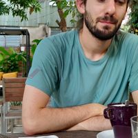 My cute date at Suananda Vegetarian Garden in Bangkok