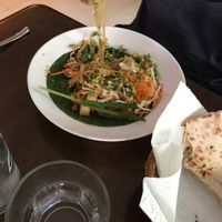 Pad Thai  at Suananda Vegetarian Garden in Bangkok