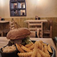 Lanche de falafel at Toca Burger in Sao Paulo