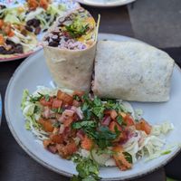 Pumpkin burrito at Frida Mexicana in Fremantle