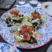 Frijoles taco at Frida Mexicana in Fremantle