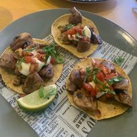 mushroom tacos   at Frida Mexicana in Fremantle