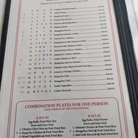 Lunch special menu 3/24 at Canton Westside in Santa Cruz