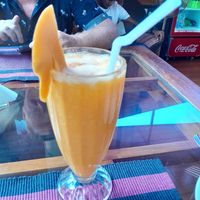 Mixed fruit drink at Cafe Eden in Ella