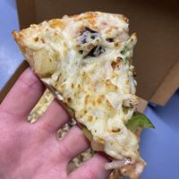 Vegan cheese vegetarian pizza   at Georgie Boyz Pizza in Seaford