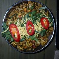 Bel puri at Mowgli in Chelmsford