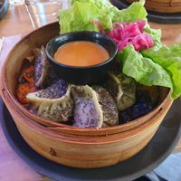 Delicious Vegetables Dumplings at Zest in Karlstad