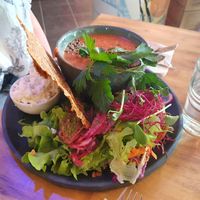 Cold Tomato soup at Zest in Karlstad