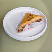 Vegan baklava at Café con Cé in San Juan