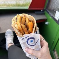 Vegan gyro   at Anasma Greek Eatery in Stoke-on-trent