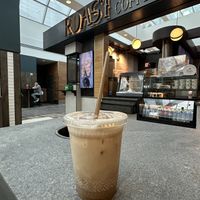 Horchata oat milk cold brew!  at ATL - Roast Coffee House - Concourse B in Atlanta