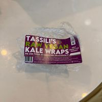 Tassili’s Raw Vegan Wrap  at ATL - Roast Coffee House - Concourse B in Atlanta
