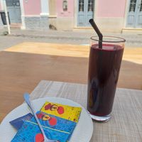 Hibiscus juice (170 CVE) at Kaza Katxupa in Praia
