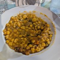 Vegetarian katxupa at Kaza Katxupa in Praia