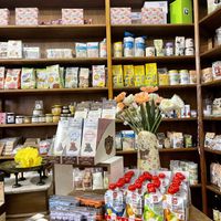 The only food I saw here. Mostly soaps otherwise    at De Herbore in Florence