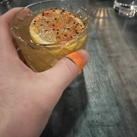 “the last ronin” cocktail and my bandaids   at Sado in St Louis