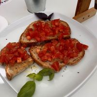 Bruschetta al pomodoro  at La Bruschetta in Portimao