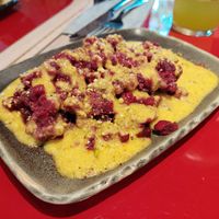 Starter / Carpaccio beetroot at Secrets Chueca in Madrid