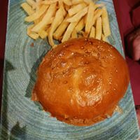 Hamburguesa Vegana (lentils, Peas, soya) at Cafe Culture  in Piedralaves