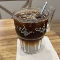 Coconut black coffeee  at Cafe Zi - 梔子 in Kowloon