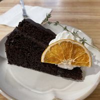 Chocolate cake   at Cafe Zi - 梔子 in Kowloon