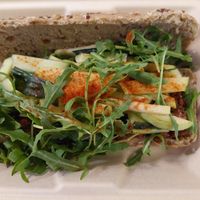 Apple & Plant-based Bolognese Multigrain Sandwich (HK$ 108, t/a package $ 2) at Cafe Zi - 梔子 in Kowloon