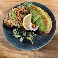 Avocado toast  at Cafe Zi - 梔子 in Kowloon