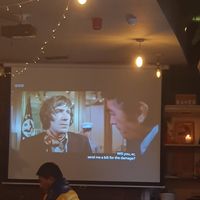 The Omen for the win. at Antojitos in Glasgow